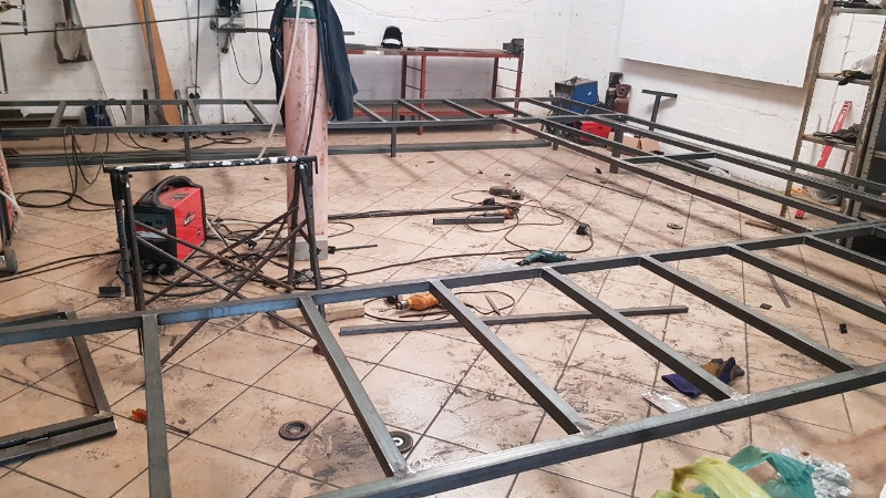 Industrial metalwork